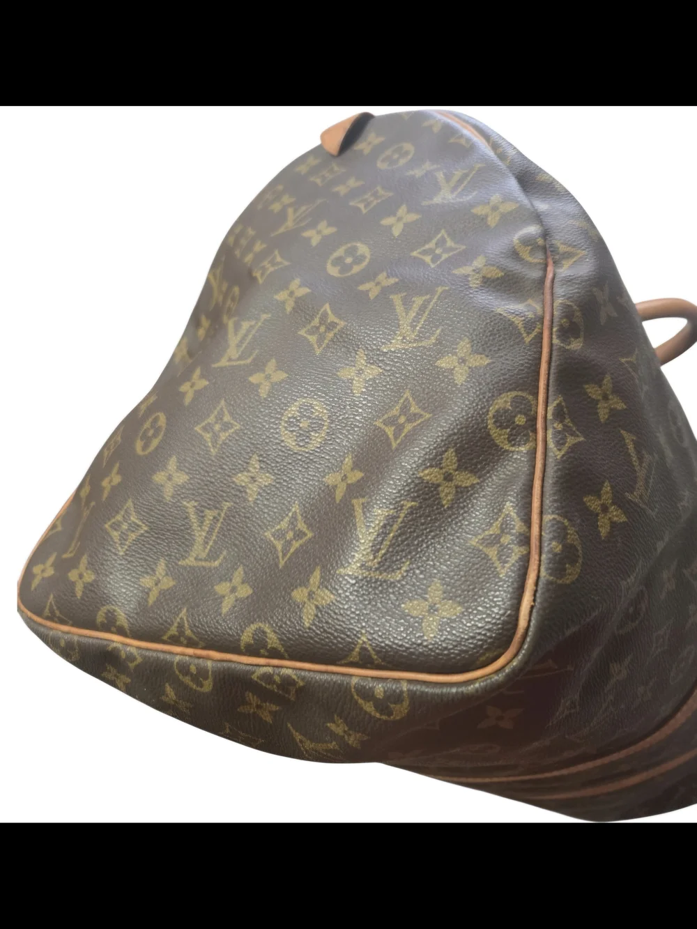 Louis Vuitton Brown Monogram Keepall 50 Travel Bag